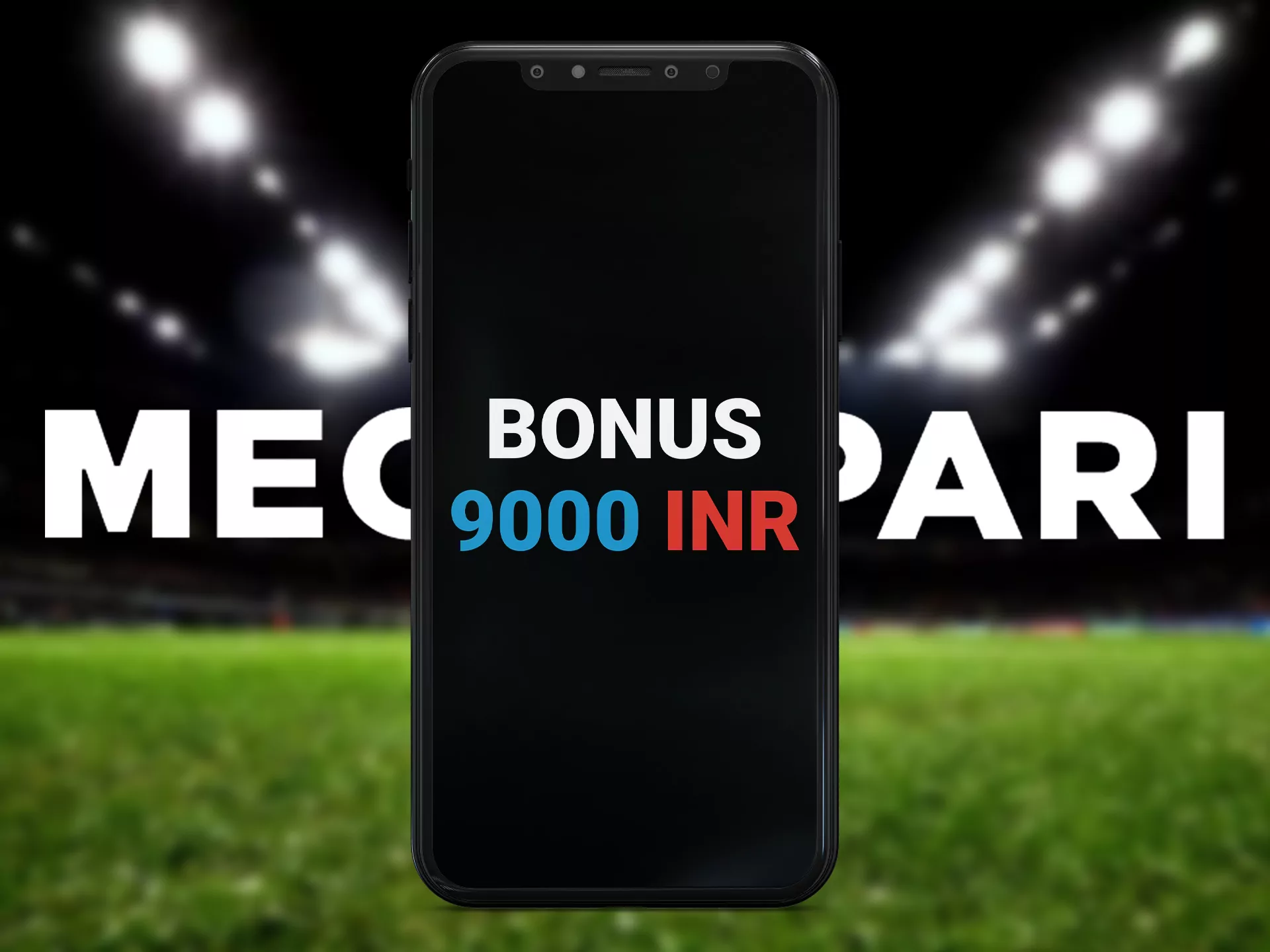 Get a +100% first deposit bonus up to INR 17,000 after Megapari registration.