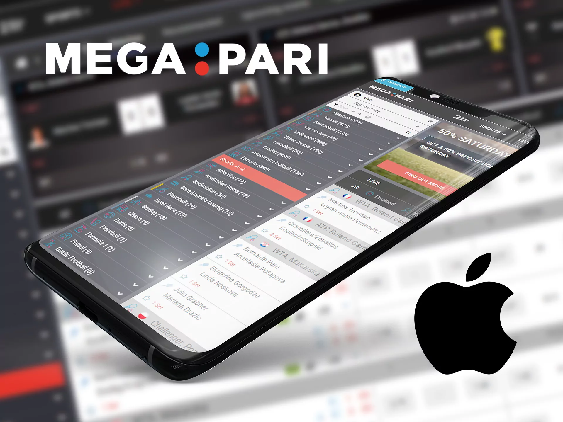 Download and install the Mega Pari app.