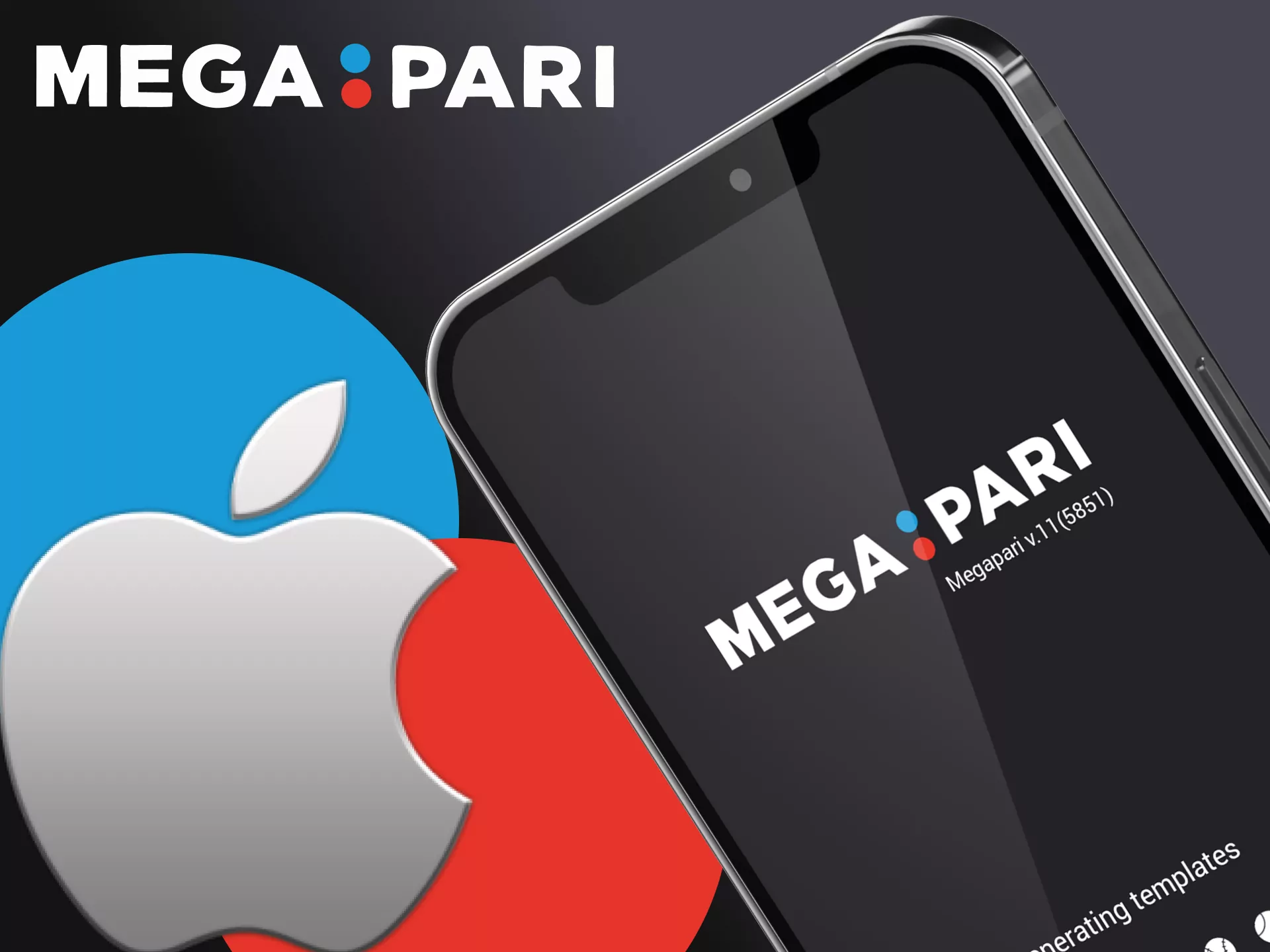 Use the Megapari app on your iOS device.