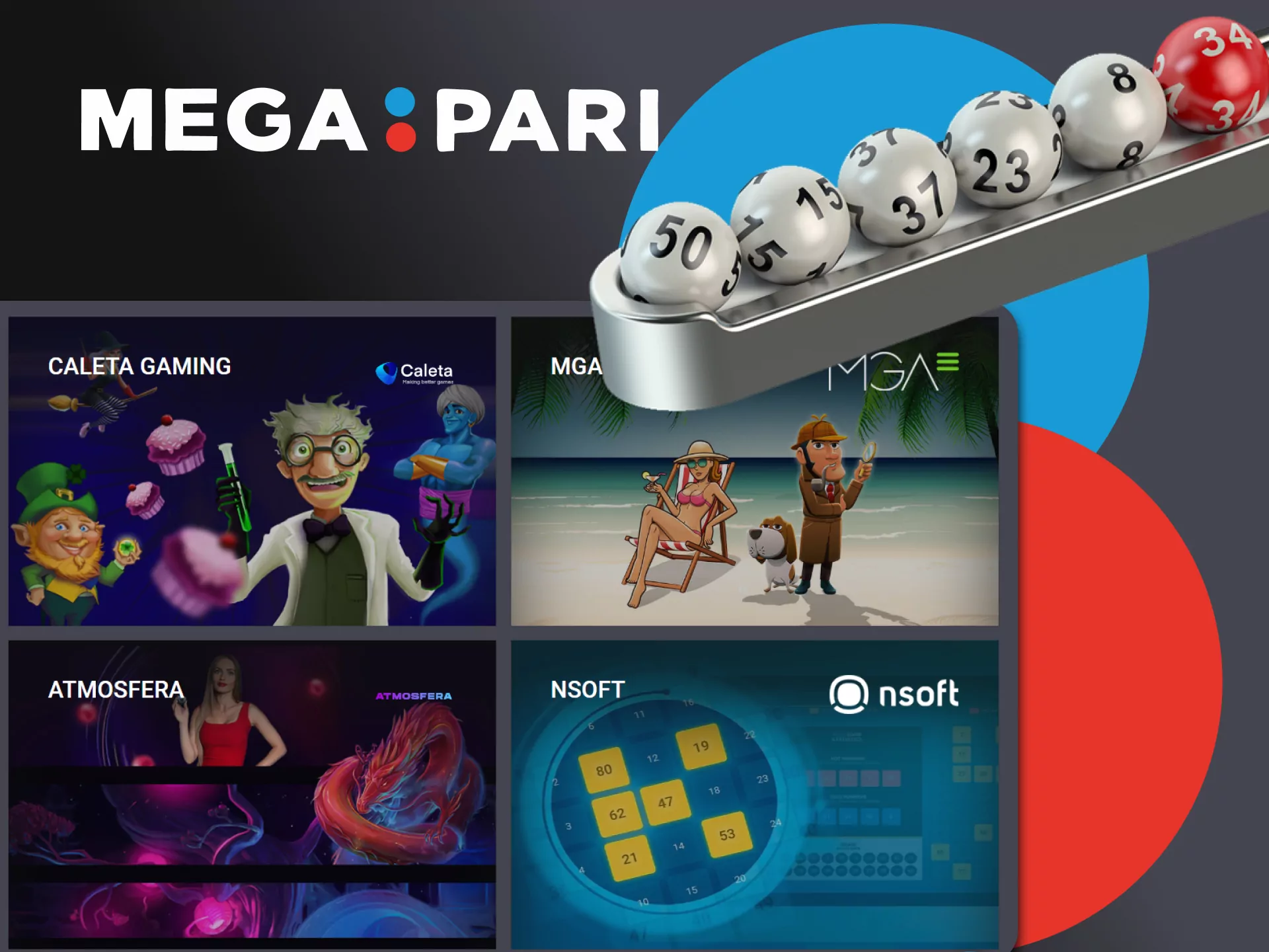 Choose your bingo game from the list on Megapari.