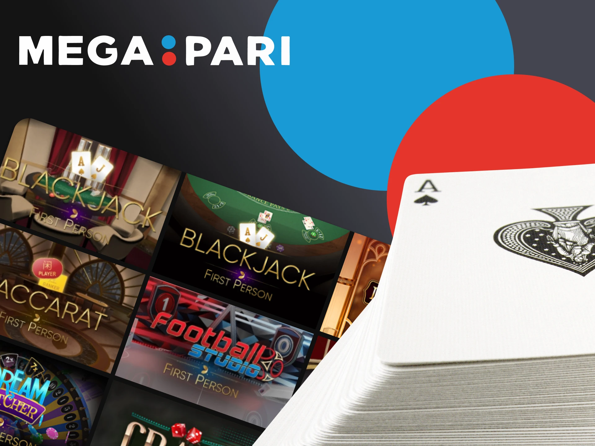 For casino games at Megapari, choose Table Games.