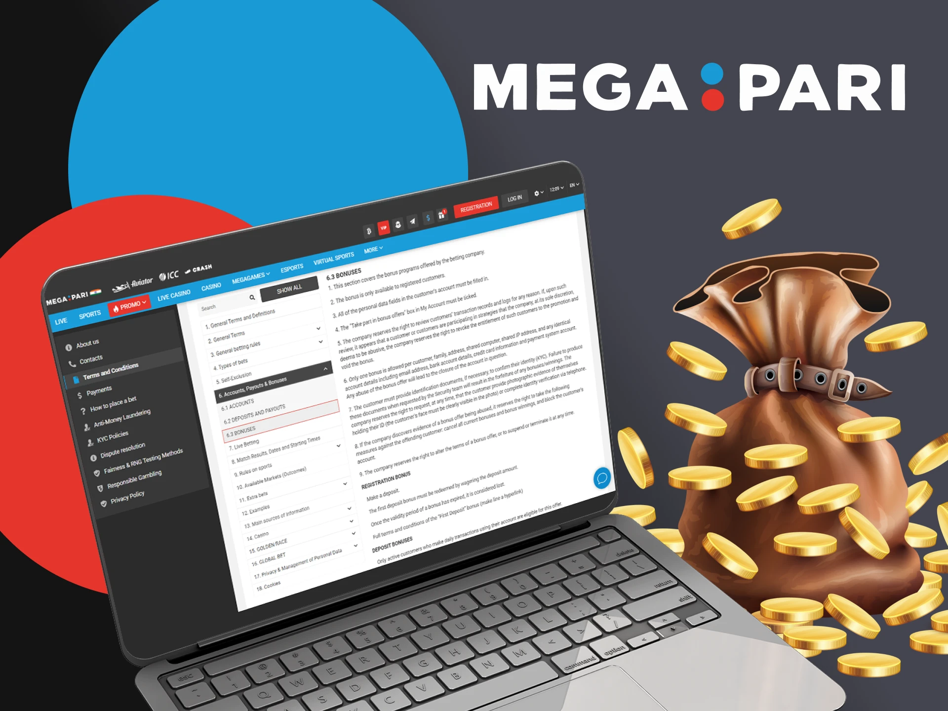 We will tell you about the rules for using a promotional code on Megapari.