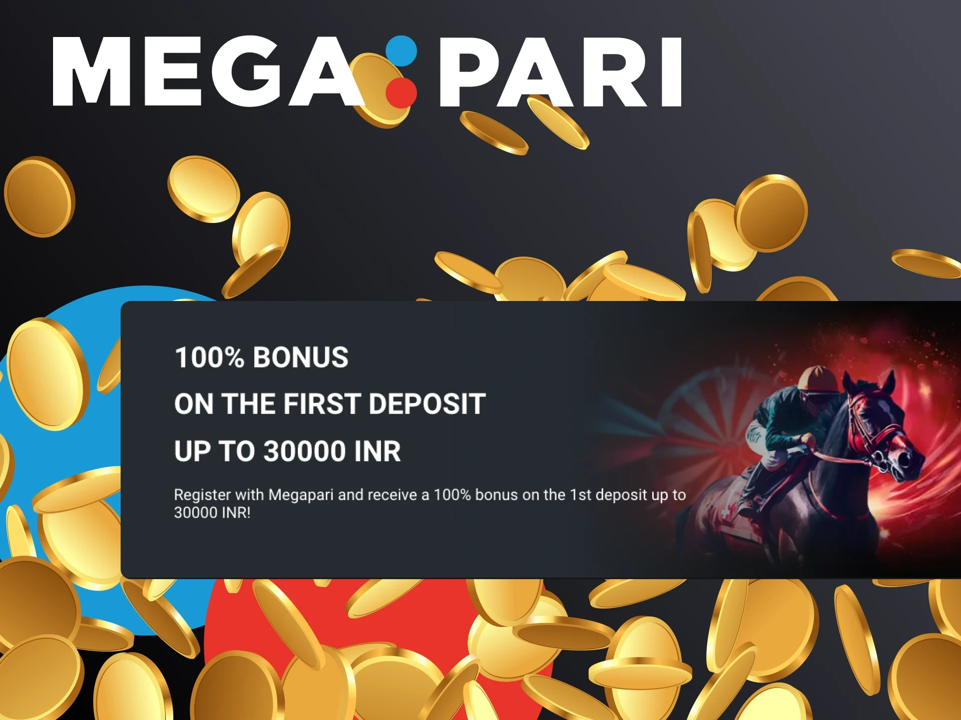 Get the Megapari welcome bonus and start play Casino.