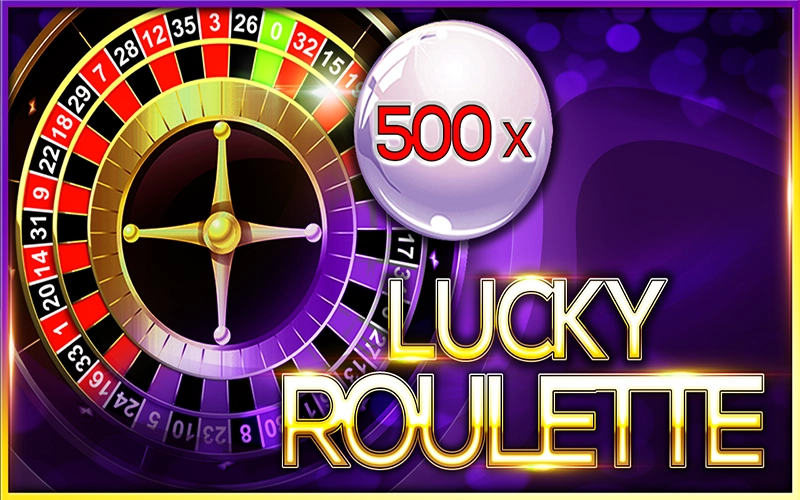 High-action roulette game 500x Lucky Roulette at Megapari.