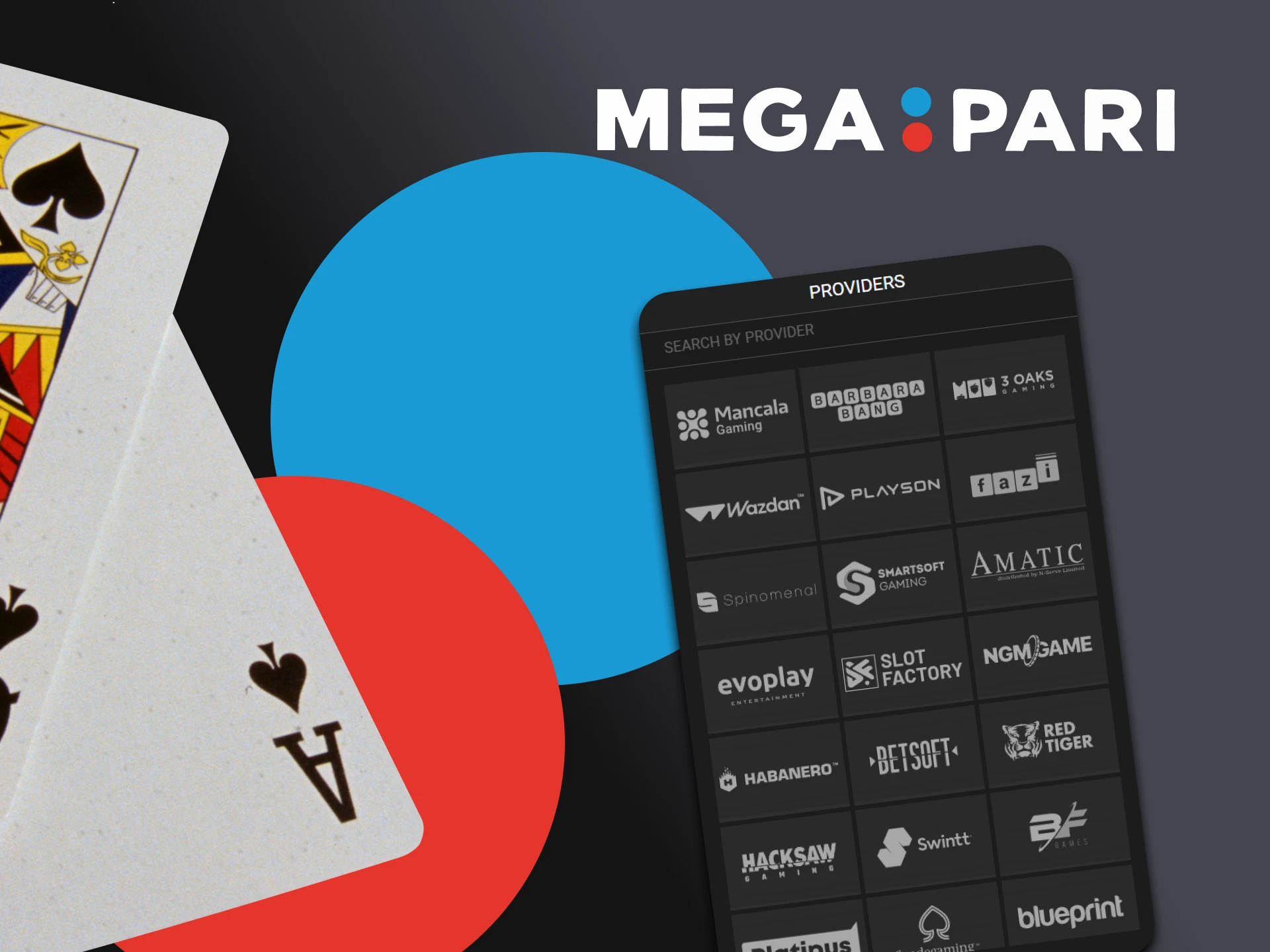 Choose your baccarat gaming provider at Megapari.