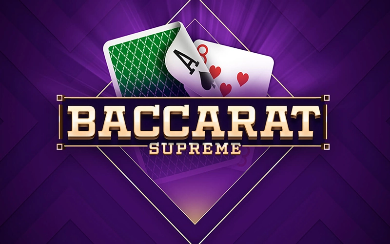 Try playing the exciting game Baccarat Supreme on Megapari.