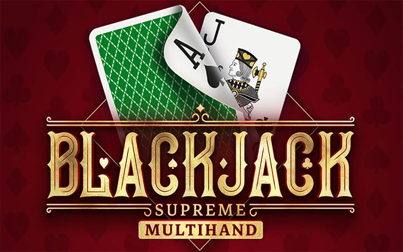 At Megapari you can have an exciting gaming experience with Blackjack Supreme Multihand.