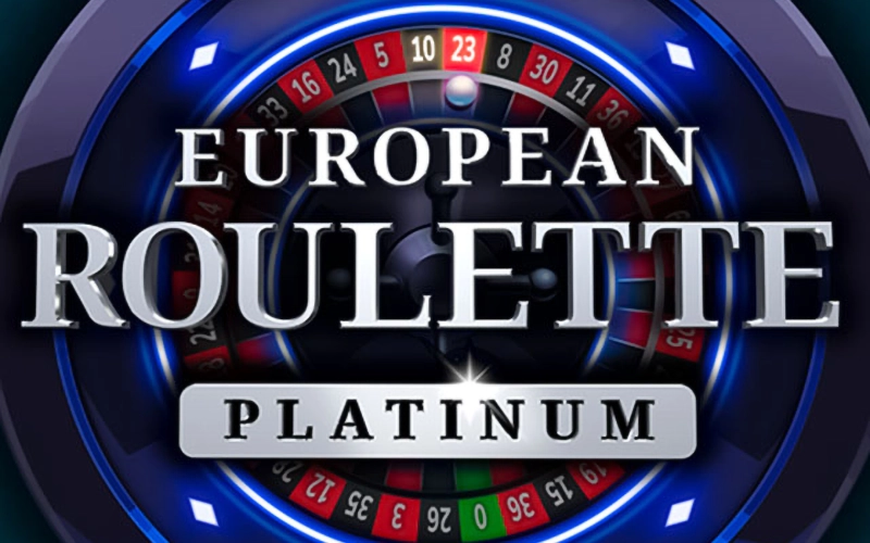 European Roulette Platinum is a premium version of the classic game at Megapari.