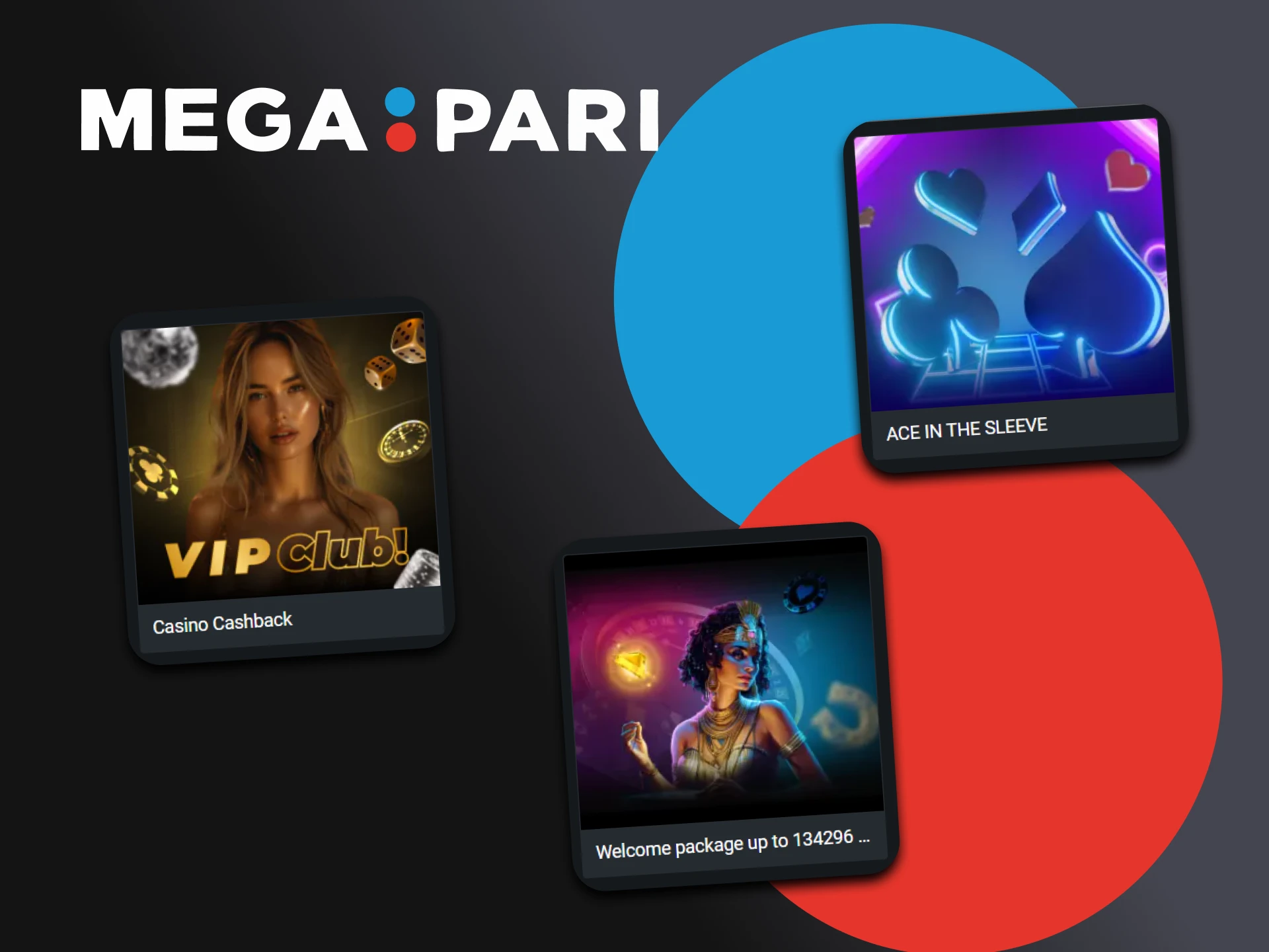 Megapari provides many bonuses to jackpot players.